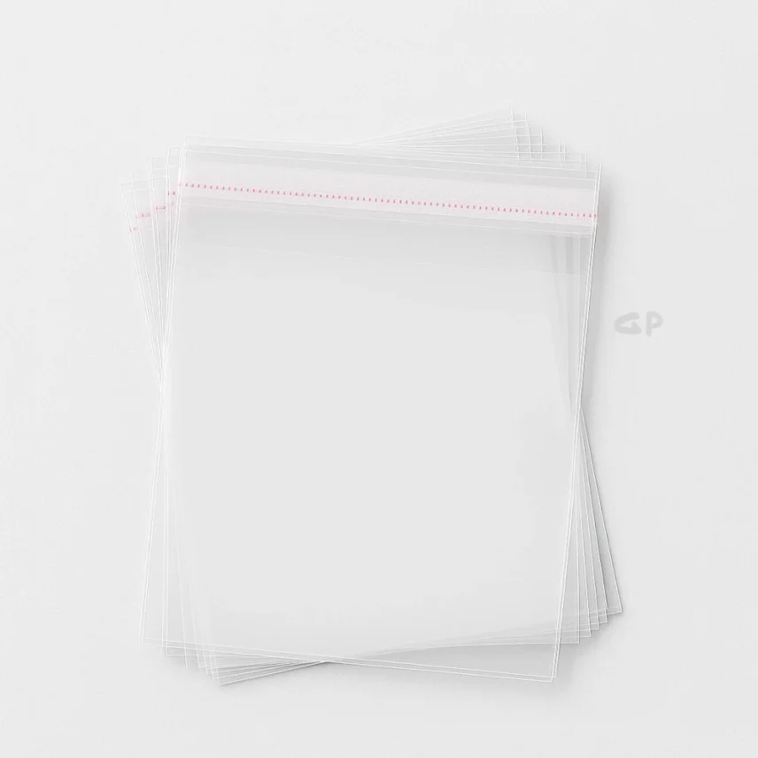 اكياس شفاف لاصق 13×20سم  [500 جم]